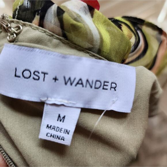 LOST AND WANDER ARROYO WILLOW MAXI DRESS SIZE MED - Picture 6 of 7